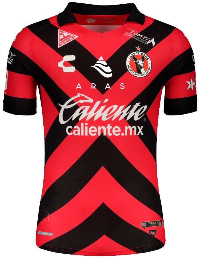 Camisa I Tijuana 2021 2022 Charly oficial